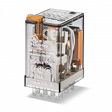 Промежуточное реле с 4ПК 7A (= 220В DC) Finder