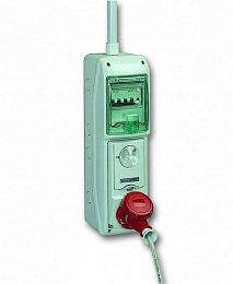 Щит kaedra ip65 5мод. + 1отв. роз 63а Schneider Electric. Вид 1