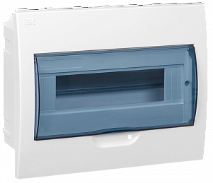 ЩРВ-П-12 Корпус модульный пластиковый модулей встраиваемый (222х280х102) ИЭК. Вид 1