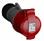 Розетка кабельная easy&safe 316ec3,16а,3p+e,ip44,3ч ABB. Вид 1.