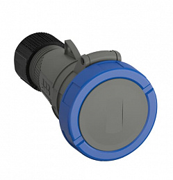 Розетка кабельная easy&safe 332ec9w, 32а, 3p+e, ip67, 9ч ABB. Вид 1