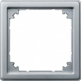 Адаптер из sm в system d, алюминий Merten Schneider Electric. Вид 1