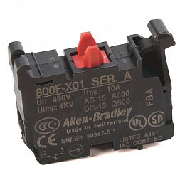Кнопка нормально замкнутая Allen-Bradley. Вид 1