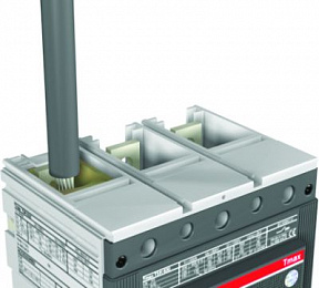 Выводы силовые для стационарного выключателя FC Cu T3 (комплект из 4шт.) ABB. Вид 1