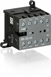 B6-30-01-F Миниконтактор 9A (400В AC3) катушка 400В АС ABB. Вид 1