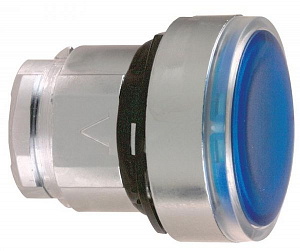 Головка для кнопки 22мм синяя zb4ba68 Schneider Electric. Вид 1