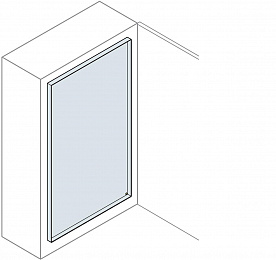Дверь внутренняя для шкафа GEMINI 375х450х230(Размер6) ABB. Вид 1