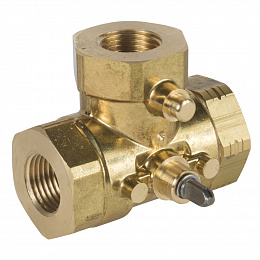 Клапан 3-ходовой шаровый vb310r dn15 kvs 1,6 rp½ Schneider Electric. Вид 1