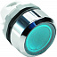 MP2-21L Кнопка синяя с фиксацией с подсветкой ( только корпус )ABB. Вид 2.