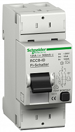 RCCB-ID Дифф.выключатель нагрузки 2-полюсный, 125A, 300mA, тип A-SI Schneider Electric. Вид 1
