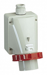 Настен вилка винт 32а 3p+e ip67 380в Schneider Electric. Вид 1