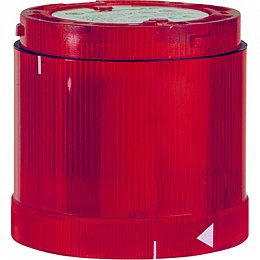 KL70-352R Сигнальная мигающая лампа красная со встроеным светодиодом 230В AC/DC ABB. Вид 1