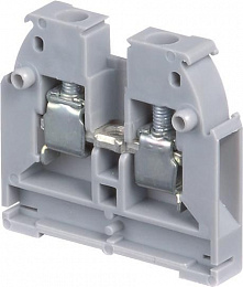 61NLTVV Клеммник винтовой до 4 мм.кв. (серый) TYCO. Вид 1