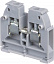 61NLTVV Клеммник винтовой до 4 мм.кв. (серый) TYCO. Вид 1.