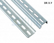 DIN-рейка перфорированная 15х35мм, длина 525мм, (1уп-10шт) Провенто