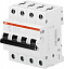 S204M C50 Автоматический выключатель 4-полюсный, 50А, 10кА (хар-ка C) ABB. Вид 1.