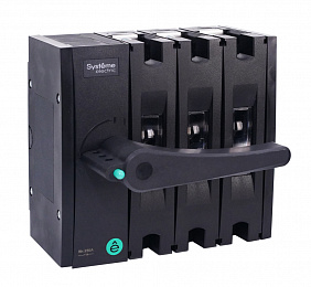 Выключатель-разъединитель 3-полюсный, 200A (рук. слева) Systeme Electric. Вид 1