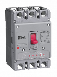 ВА-333E Автоматический выключатель 3-полюсный, 100А, электрон. расцеп. 50кА DEKraft. Вид 1