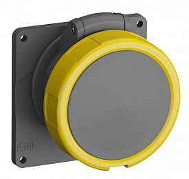 432ERU4W Розетка с прямым фланцем 3P+N+E, 32A, IP67, 4ч Easy&Safe ABB. Вид 1