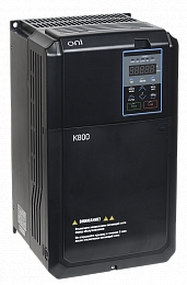 Преобразователь частоты K800 380В, 3 фазы 18-22 kW 38-44А серии ONI. Вид 1