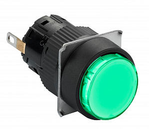 Сигн. лампа, круг., красная, led, 24в Schneider Electric. Вид 1