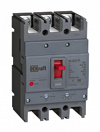 ВА-333А Автоматический выключатель 3-полюсный, 160A 35kA DEKraft. Вид 1
