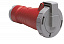 216 C9W Розетка кабельная 216C9W, 16А, 2P+E, IP67, 9ч ABB. Вид 1.