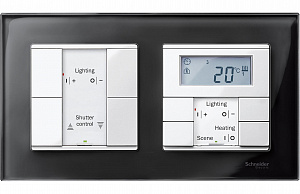 Sm,2 кн. выкл plus, пол.бел.бл Schneider Electric. Вид 1
