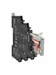 G2RV-SR500 24VDC Реле интерфейсное, SPDT, 24ВDC, 6А, 6A/250ВAC, 6A/30ВDC Omron. Вид 1