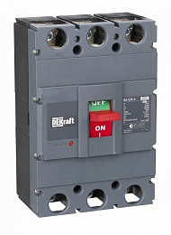 ВА335-3Р-0500А-A Автоматический 3-х полюсный автомат 500А с термомагнитным расцепителем (400А-500А) 70кА DEKraft. Вид 1