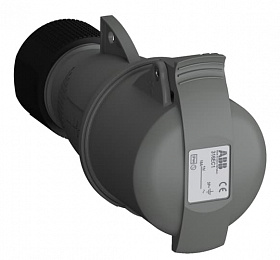 Розетка кабельная easy&safe 316ec1,16а,3p+e,ip44,1ч ABB. Вид 1