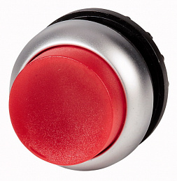 216967 M22-DLH-R Головка кнопки с подсветкой, выступающие, без фиксации, красный Eaton. Вид 1