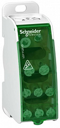 Клеммный блок 1 полюс 125А 1Х10 отв. Schneider Electric. Вид 1