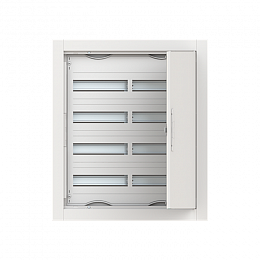 CU24V Щит встраиваемый 2 ряда/4 рейки, 96 модулей, 714х615х125, IP30 (в сборе) ABB. Вид 1