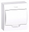 Бокс настенный 1ряд/8 модулей с белой дверью (с клеммами) IP40 EASY 9 Systeme Electric. Вид 1.