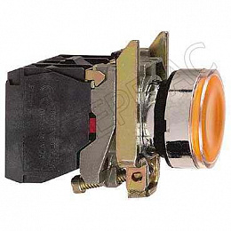 Сигнальная лампа 22мм 250В (желтая) Schneider Electric. Вид 1