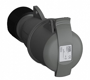 Розетка кабельная easy&safe 232ec1,32а,2p+e,ip44,1ч ABB. Вид 1