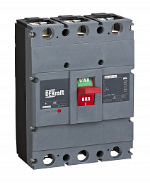 ВА-306-3P-0800A Силовой автоматический 3-х полюсный выключатель 800А 50кА DEKraft. Вид 1