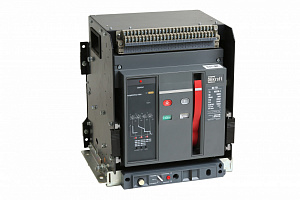 ВА-731 3P 1250А Воздушный 3х-полюсный автомат (выкатной) в сборе с моторным приводом 3P 1250А 80кА DEKraft. Вид 1