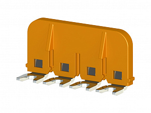 UK 6/4 Стандартная перемычка для WGO1, WGL1 (4полюса) Klemsan. Вид 1