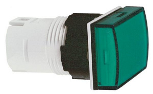 Сигн. лампа прямоуг. зеленая Schneider Electric. Вид 1