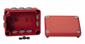 Коробка соединит. mureva ip55 красная Schneider Electric. Вид 1