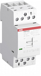 EN25-40N-06 Контактор модульный с ручным управлением (25А АС-1, 4НО) 230В AC/DC ABB. Вид 1