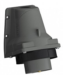 Вилка для монтажа на поверхность easy&safe 432ebs6w,32a,3p+n+e,ip67,7ч ABB. Вид 1