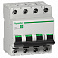 Автоматический выключатель C60N 4-полюсный 1A B Schneider Electric. Вид 1.