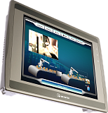 Панельный компьютер с сенсерным дисплеем 10.4", TFT, 800 МГц, 256 Мб RAM, 256 Мб диск, IP65 по передней панели, пластиковый корпус Weintek