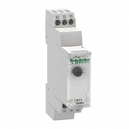 Реле времени (выдержка при включении) 24В DC/24...240В AC, релейный выход Schneider Electric. Вид 1