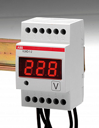 VLM-D1-2 Вольтметр модульный, цифровой 600V перем.тока ABB. Вид 1