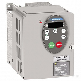 Преобразователь частоты 0,75 кВт 500В 3-х фазный, в корпусе, IP55 Schneider Electric. Вид 1