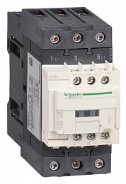 Контактор 3-х полюсный 50A,1НО+1НЗ, 220В 50/60Гц Schneider Electric. Вид 1